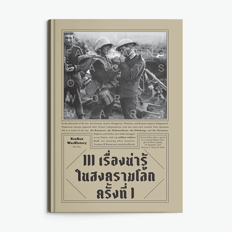 ภาพปกหนังสือ 111 เรื่องน่ารู้ในสงครามโลกครั้งที่ 1